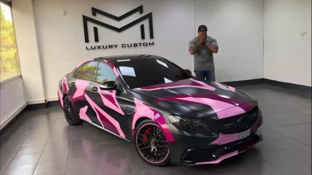 MA C63 AMG ROSE !! JE RELÈVE LE DÉFI D'ESTEBAN OCON !!