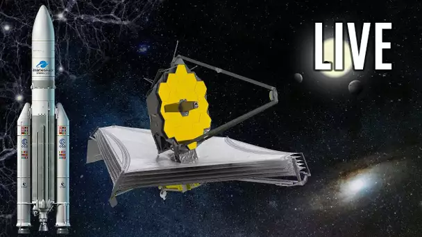 🔴 Lancement JAMES WEBB Space Telescope commenté FR