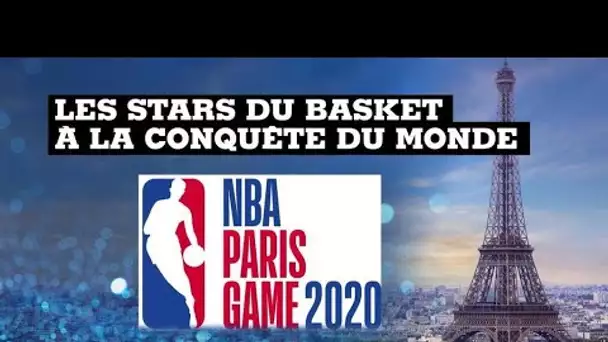 La NBA débarque à Paris, étape de sa conquête du monde