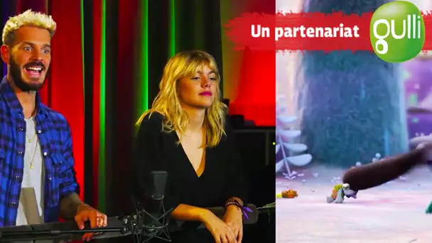 TROLLS : Making Of avec Louane et M  Pokora | Partenariat Gulli