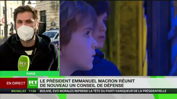 Le président Emmanuel Macron réunit de nouveau un Conseil de défense