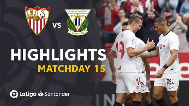 Highlights Sevilla FC vs CD Leganes (1-0)