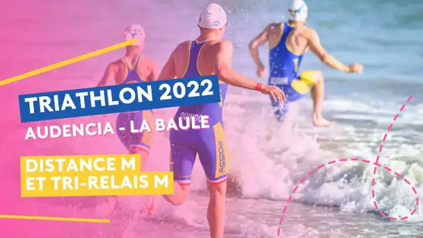 Triathlon Audencia-La Baule 2022 :  Distance M et tri-relais M