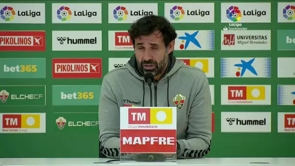 Rueda de prensa Elche CF vs CA Osasuna