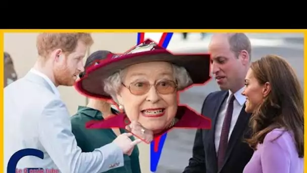Elizabeth II en avait marre de la relation entre William et Harry