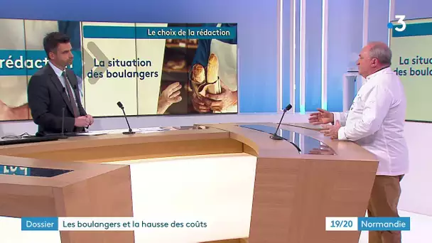 " Toutes ces incertitudes sont inquiétantes" pour le représentant des  boulangers de Seine-Maritime