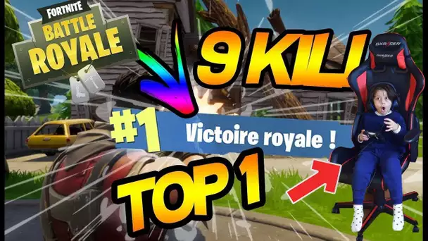 MYRIAM FAIT TOP 1 A 3 ANS SUR FORTNITE OMG !