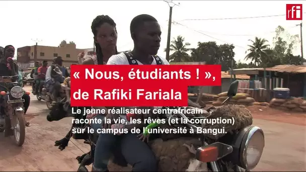 Cinéma du réel 2022: Rafiki Fariala et la jeunesse centrafricaine • RFI