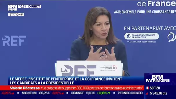 Anne Hidalgo face aux entrepreneurs: le grand oral économique