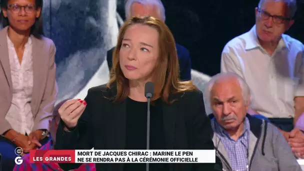 "Marine Le Pen n’aurait jamais dû imaginer pouvoir se rendre aux obsèques de Jacques Chirac !!"