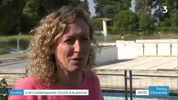Charente : l'ancienne piscine d'été de Cognac investie par les artistes pour lui redonner vie