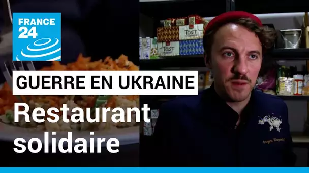 Ukraine : à Lviv, un célèbre chef cuisinier offre des repas aux refugiés • FRANCE 24