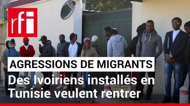 Agressions de migrants en Tunisie : des centaines d’Ivoiriens postulent au rapatriement • RFI