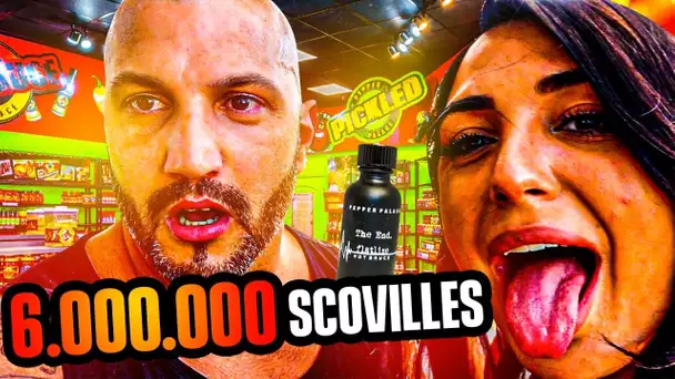 LA SAUCE LA PLUS PIQUANTE DU MONDE A SAN FRANCISCO (6.000.000 Scoville)