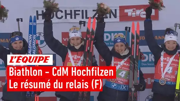 Biathlon 2022 - Sensationnelle, Julia Simon mène la France à la victoire du relais