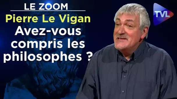 Avez-vous compris les philosophes ? - Le Zoom - Pierre Le Vigan - TVL