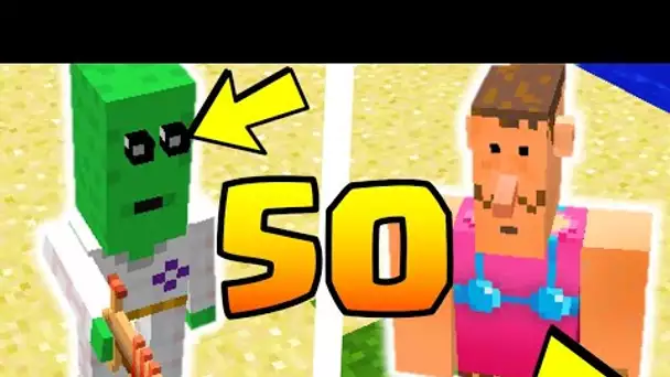 LES 50 MOBS LES PLUS DRÔLES DE MINECRAFT !