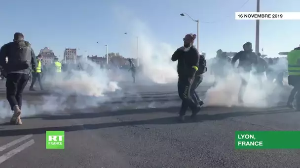 Lyon : l’acte 53 des Gilets jaunes sous le gaz lacrymogène