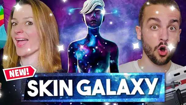 GUILLAUME CRAQUE POUR LE NOUVEAU SKIN GALAXY ! FORTNITE DUO FR