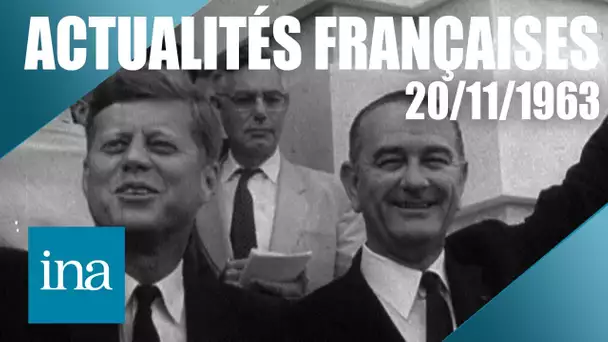 Les Actualités Françaises du 20/11/1963 : la mort de Kennedy | Archive INA