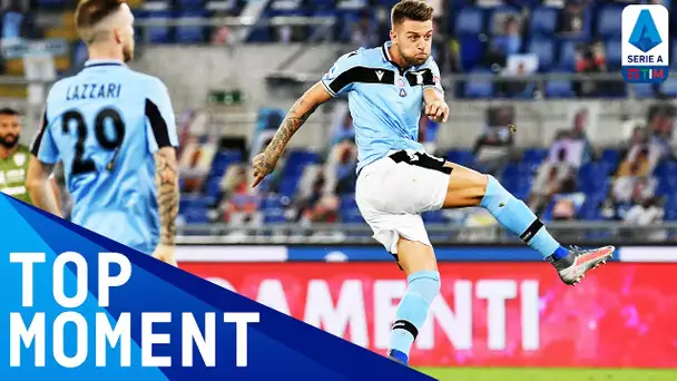 Milinkovic-Savic Scores a SUPER Volley! | Lazio 2-1 Cagliari | Top Moment | Serie A TIM
