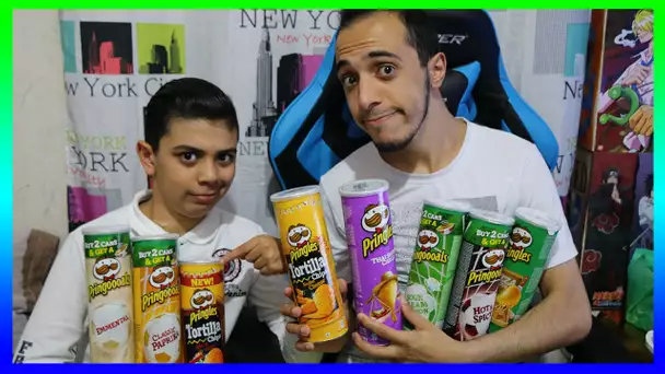 DÉGUSTATION DE PRINGLES AVEC MOMO - CETTE VIDEO PART EN VRILLE