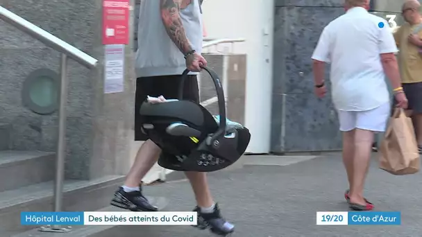 Nice : depuis une semaine, 12 bébés atteints du Covid-19 ont été pris en charge à l'hôpital Lenval