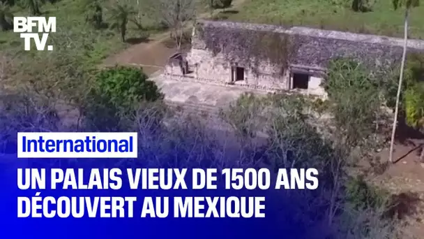 Un palais vieux de 1500 ans découvert au Mexique