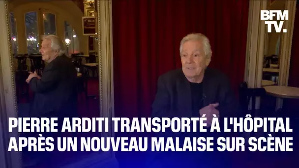 Pierre Arditi transporté à l'hôpital en "urgence absolue" après un nouveau malaise sur scène