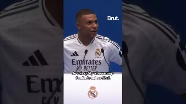 Le discours de Kylian Mbappé lors de sa présentation à Madrid