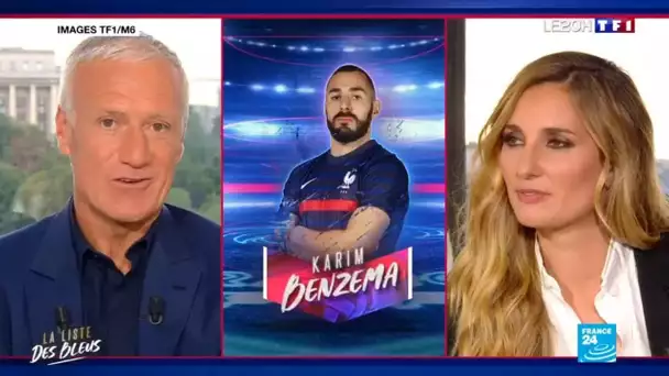 Karim Benzema retrouve l'équipe de France, cinq ans et demi après sa dernière sélection - EURO-2021