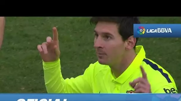 Gol de Messi tras una gran jugada de Suárez (1-3) en el Granada CF - FC Barcelona