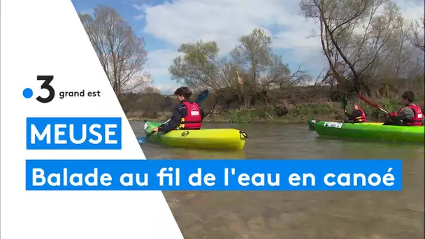 Balade au fil de l'eau sur la Meuse en canoé-kayak