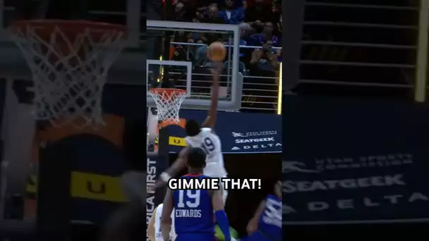 Ace Bailey says no with the block!