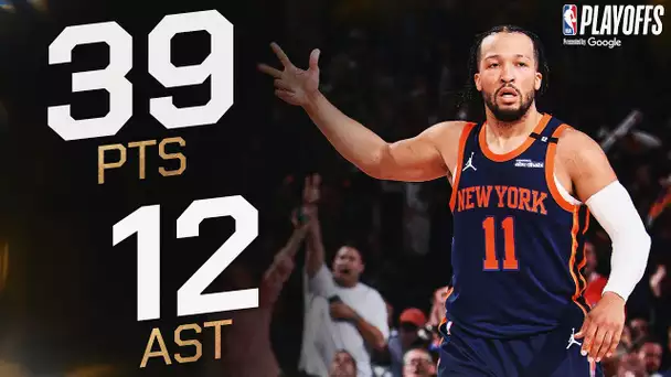 Jalen Brunson WAS LOCKED IN For 39 PTS In Game 4 | May 12, 2025