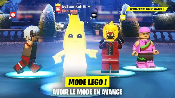 COMMENT AVOIR LE MODE LEGO EN AVANCE SUR FORTNITE ! (SKINS, EMOTES ...)