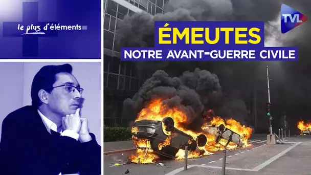 Émeutes : notre avant-guerre civile - Le plus d’Eléments - TVL