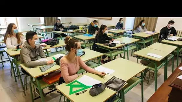 Covid-19 : en Espagne, les parents rechignent à scolariser leurs enfants