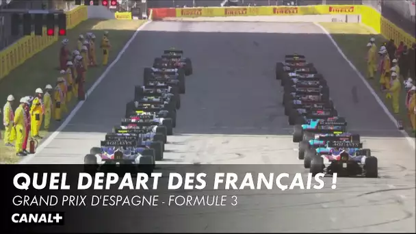 Le départ de la course - Grand Prix d'Espagne - F3