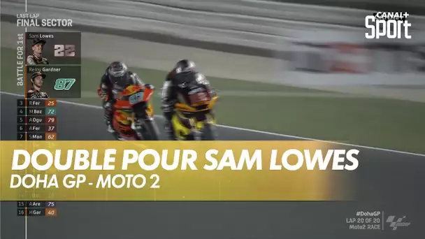 C'est le doublé pour Sam Lowes - GP de Doha - Moto2