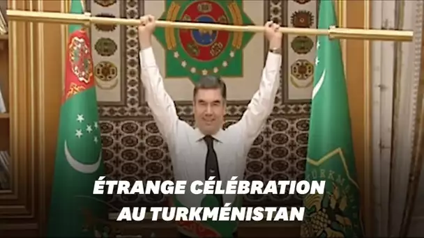 Au Turkménistan, le président fait de l'haltérophilie devant ses ministres