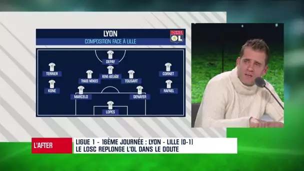 Lyon-Lille - "Lyon a été incapable de mettre du rythme" note Rothen