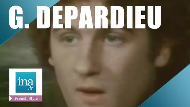 Gérard Depardieu  in 1976 | INA Archive