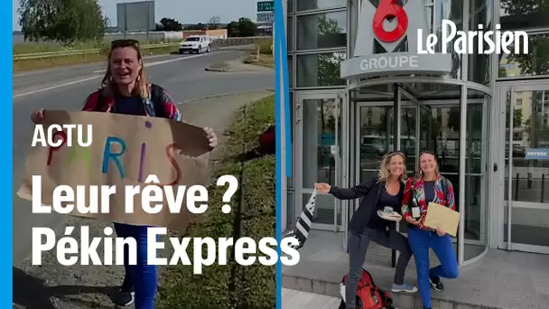 Deux mamans bretonnes font 500 km en stop pour déposer leur candidature à Pékin Express