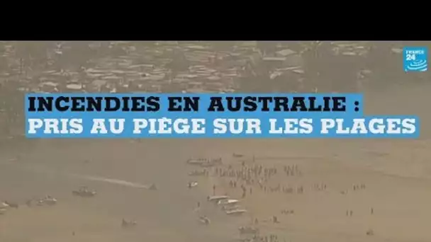 Incendies en Australie : ils trouvent refuge sur les plages