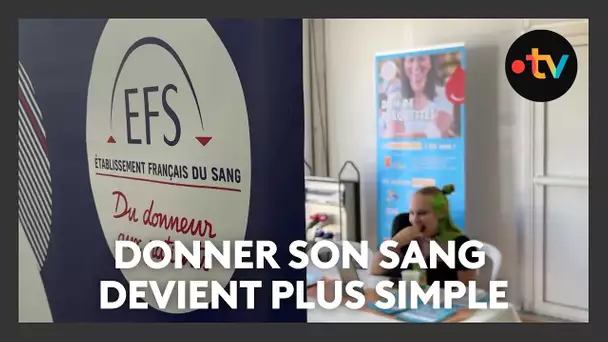 Don du sang : assouplissement de certaines restrictions et horaires élargis des Maisons du don