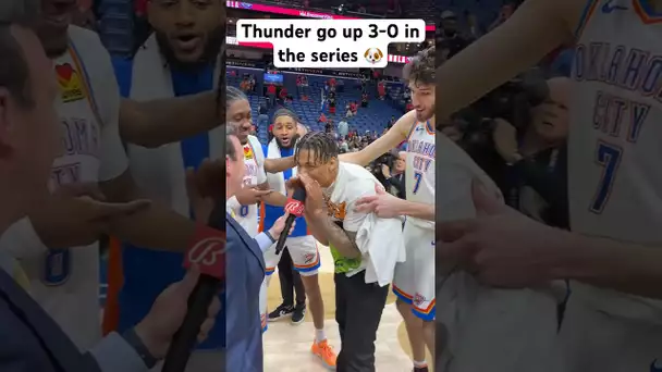 The Oklahoma City Thunder STEAL game 3 in New Orleans! 👀🔥| #Shorts