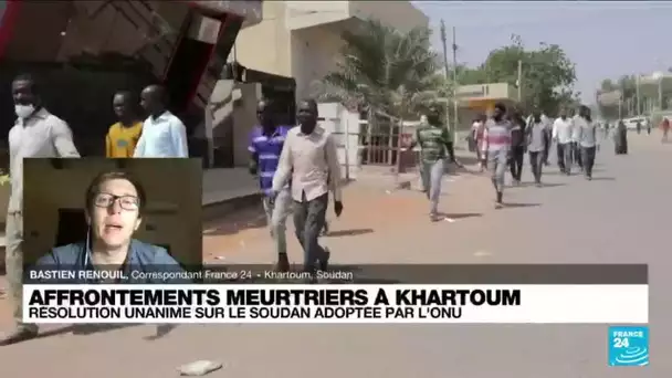 Affrontements meurtriers à Khartoum : résolution unanime sur le Soudan adoptée par l'ONU