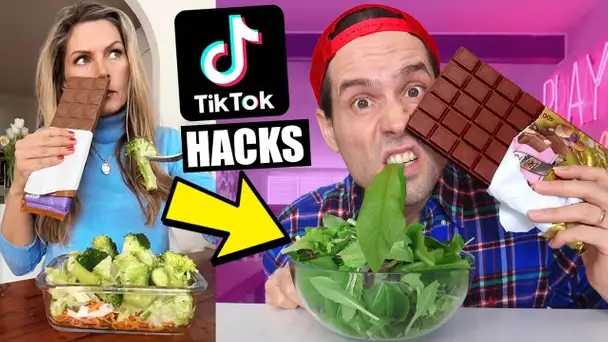 Je Teste Les Hacks TikTok LES PLUS BIZARRES  ! - HUBY