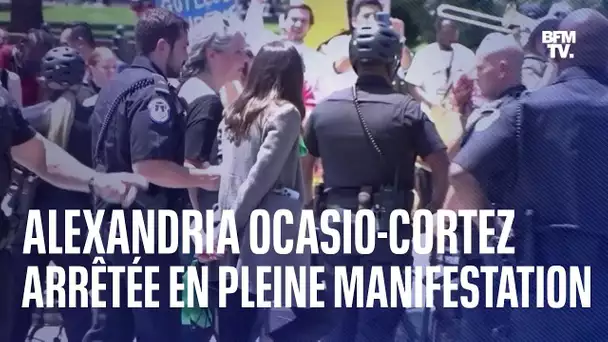 États-Unis : Alexandria Ocasio-Cortez arrêtée lors d’une manifestation pour le droit à l’avortement